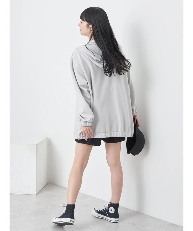 earth music&ecology ＵＶカット加工パーカー Light Gray