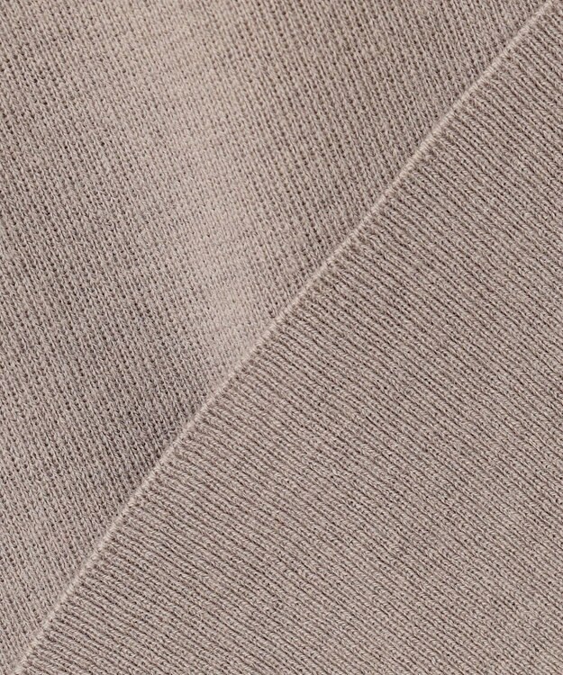 自由区 L 【SHIHOさん着用】ウールシルクミックスインナー ニット モカ