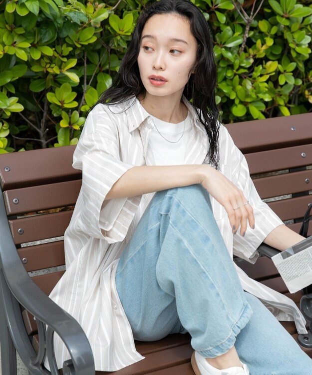 WEGO 【ユニセックス着用ITEM/シワになりにくい】イージーケアオックスフォードシャツ（S） ベージュその他