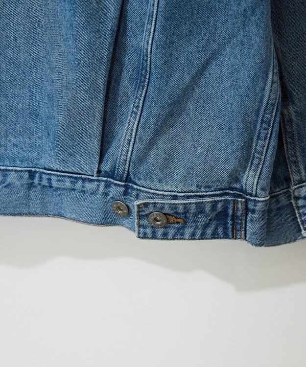 AMERICAN HOLIC ロング丈デニムジャケット Light Indigo