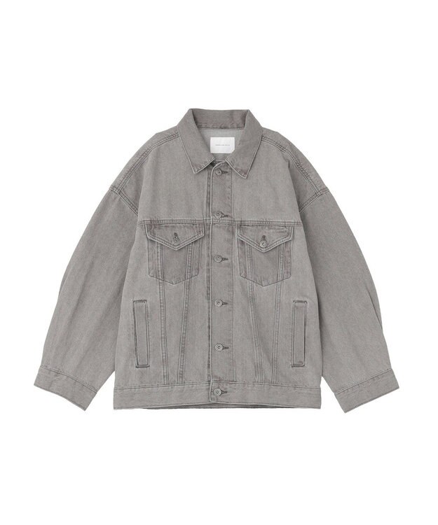 AMERICAN HOLIC ロング丈デニムジャケット Gray