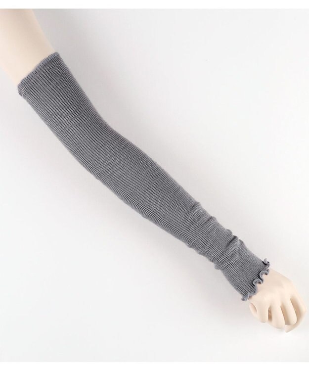 ワコール／睡眠科学 マルチウォーマー シルク混(本体) リブ編み素材 レディース YEY149 睡眠科学／ワコール グレー