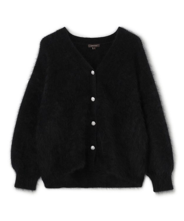 TOCCA 【百田夏菜子さん着用】CANDY FLOSS KNIT カーディガン ブラック系
