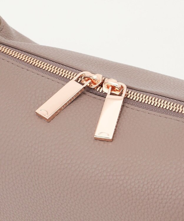 LA BAGAGERIE ブリッジトートバッグ Mサイズ グレージュ