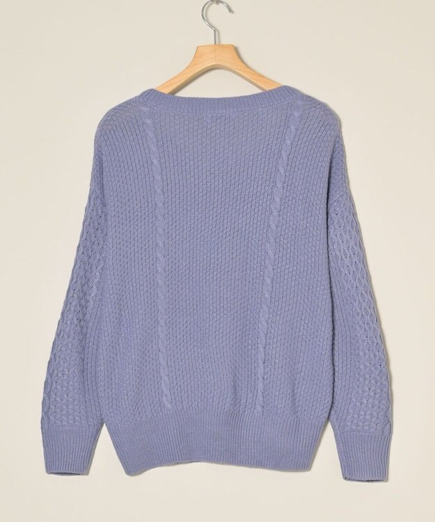 ONWARD Reuse Park 【any FAM】ニット秋冬 ブルー