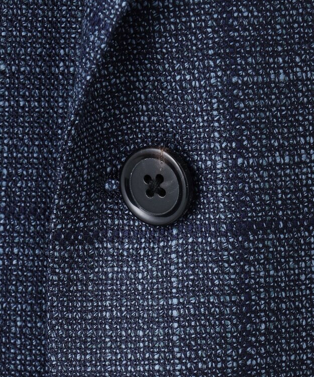 J.PRESS MEN 【KING SIZE】【ソフトタッチツイスト】ミスティックチェック ジャケット ダルブルー系4