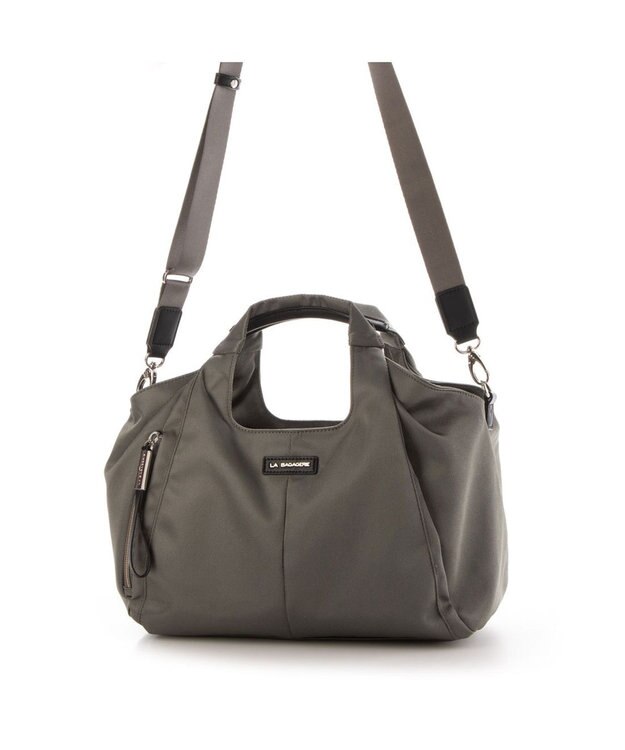 LA BAGAGERIE 【復刻リニューアル】ナイロンショルダー＆トートバッグ グレー