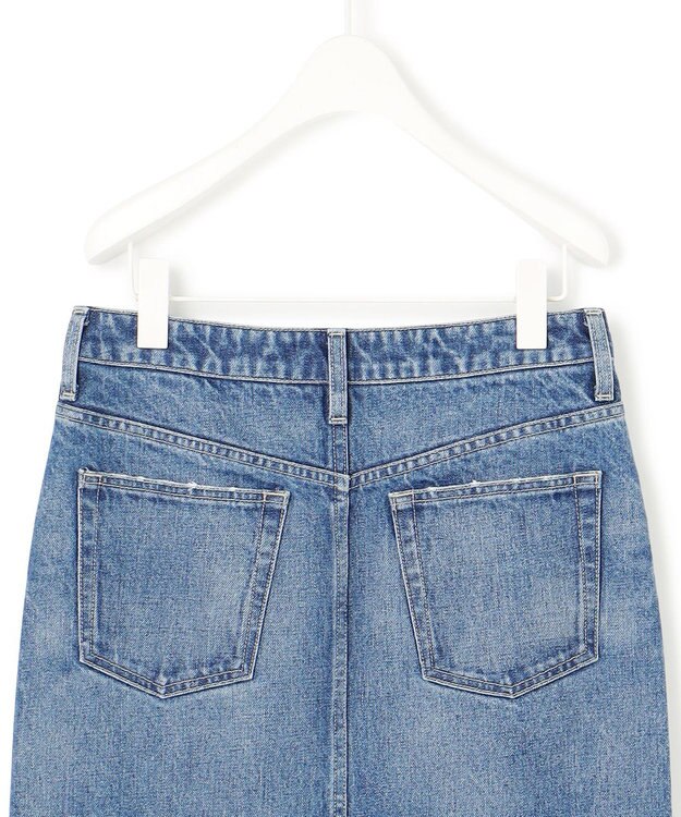 ICB 【洗える】ウォーターリサイクルデニム スカート ブルーデニム系