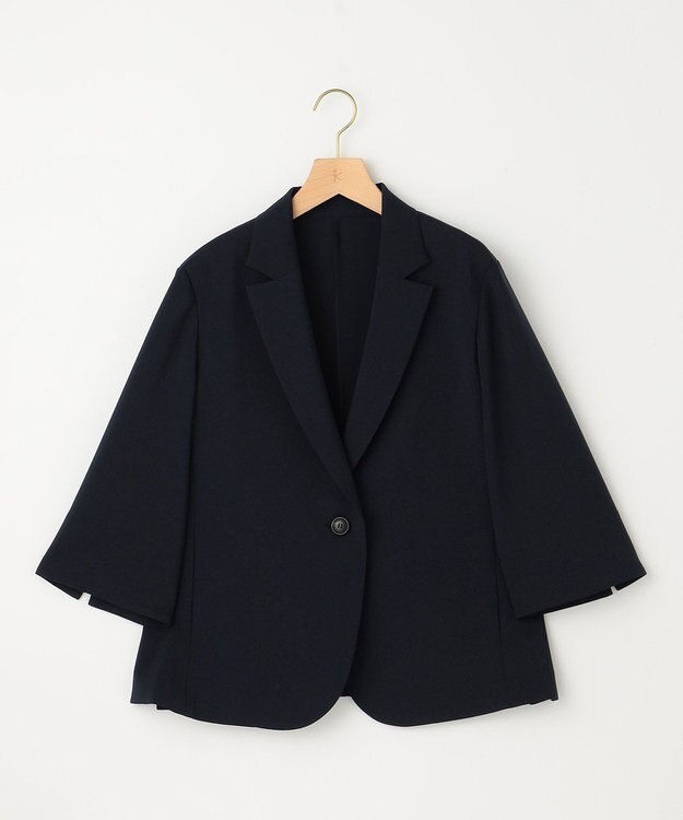 組曲 オシャクロス テーラードジャケット ネイビー系