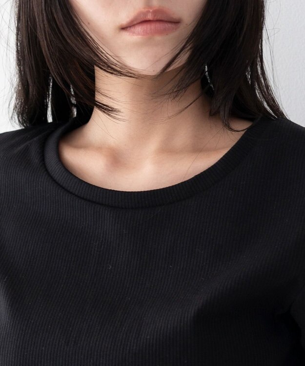 WEGO コンパクトリブT ブラック