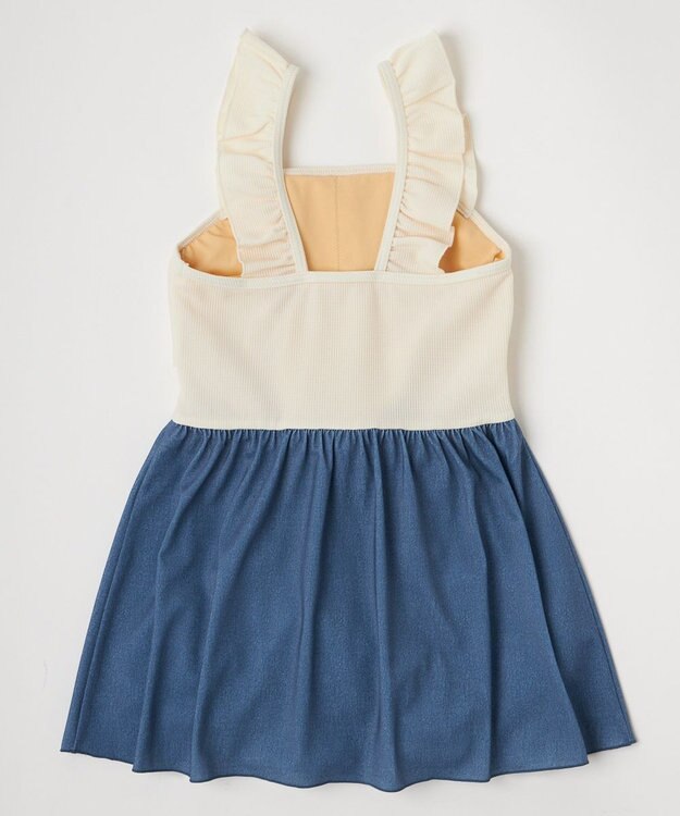 OP／FILA 【repipi armario】編上げAライン水着 ブルー