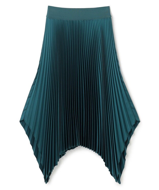 JOSEPH ニットウィーブプリッセ　スカート Dark Teal