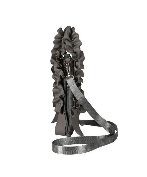 ROOTOTE 0658【直営店限定:ミニショルダー】ベビールー.フリフリ.テープ-A 02：グレー