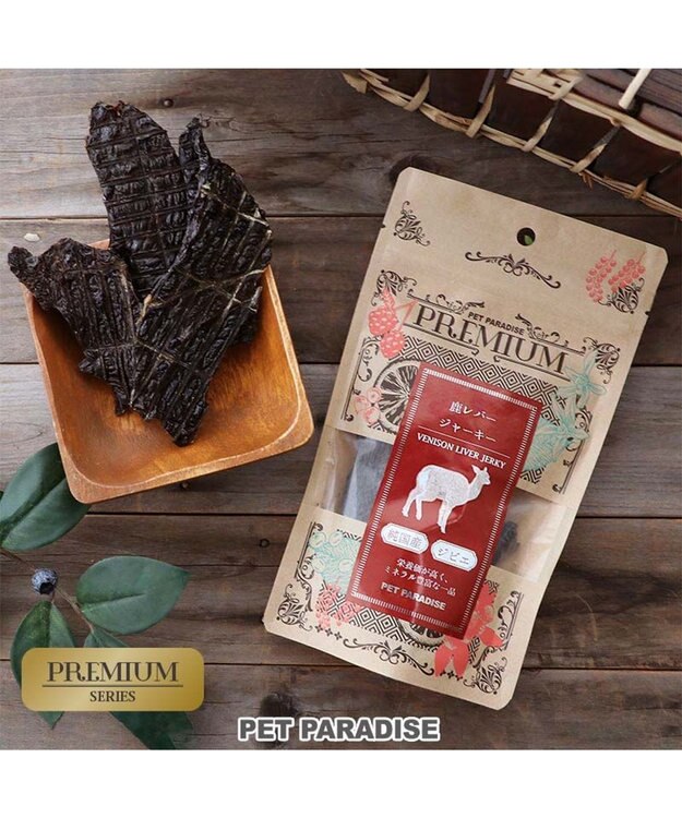 PET PARADISE 信州 鹿レバージャーキー 40g 国産 -