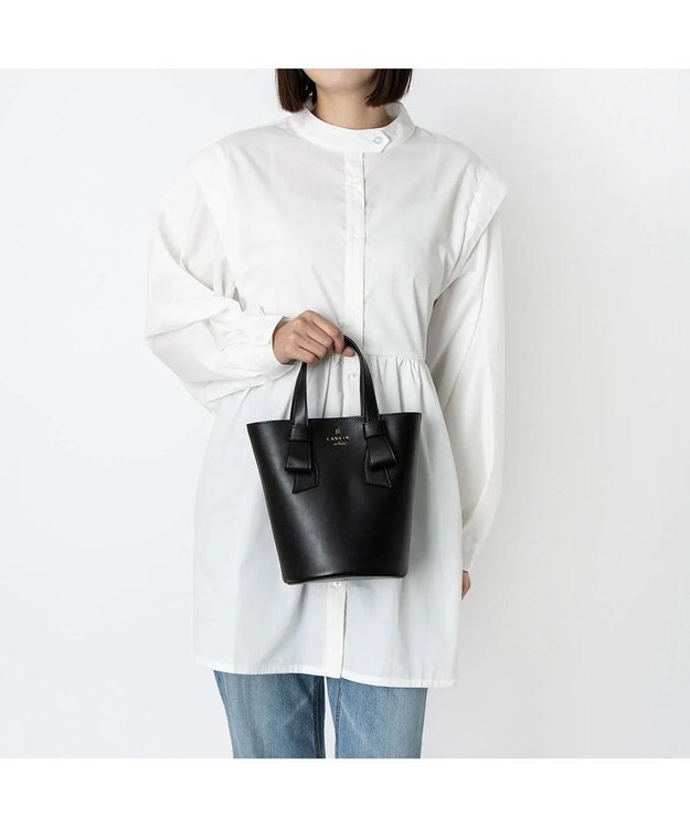 LANVIN en Bleu アンス 2wayバッグ ブラック