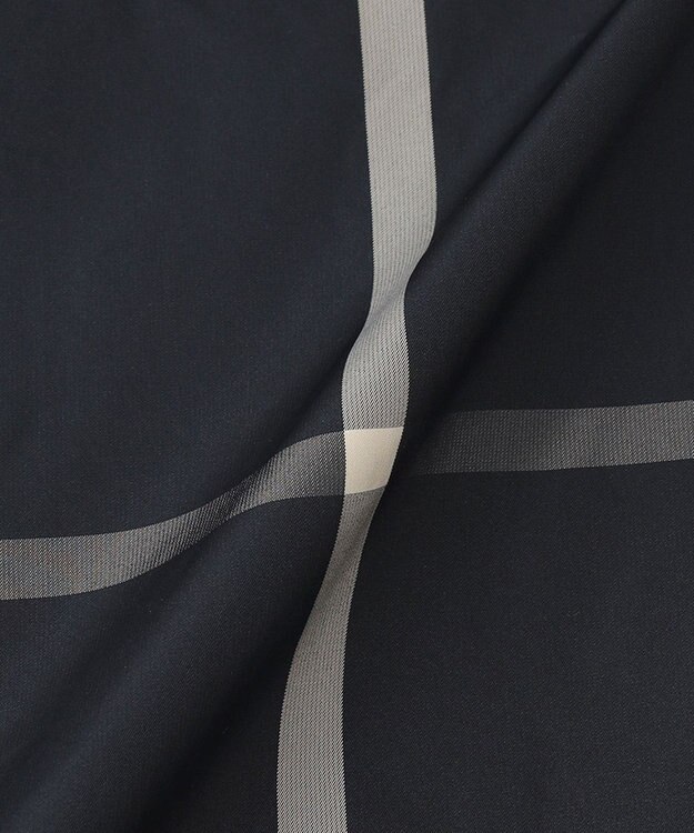 J.PRESS LADIES 【洗える】 メモリーウェザー チェック スカート ネイビー系3