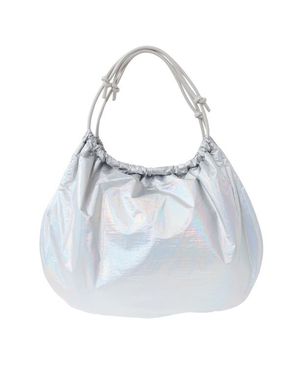 Green Parks ・Ｃｕ－ｓｈｕｔドロストボンディングバルーントート Silver