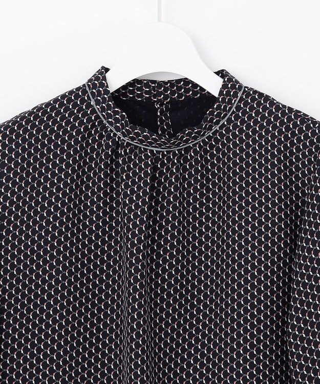 J.PRESS LADIES 幾何プリント カットソー ネイビー系5