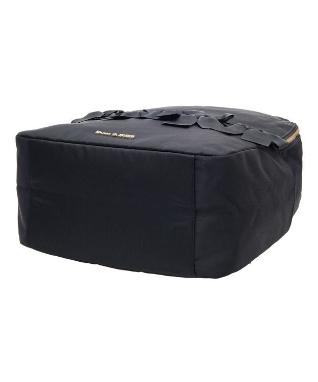 Maison de FLEUR 撥水加工フロントリボンリュック Black