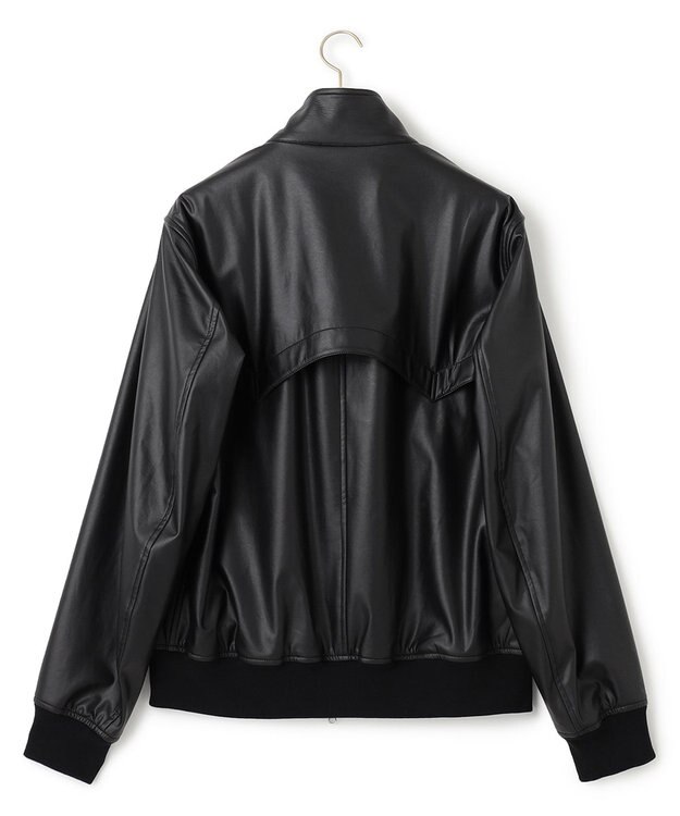 J.PRESS MEN 【プロテインレザー】ゴルフジャケット ブラック系