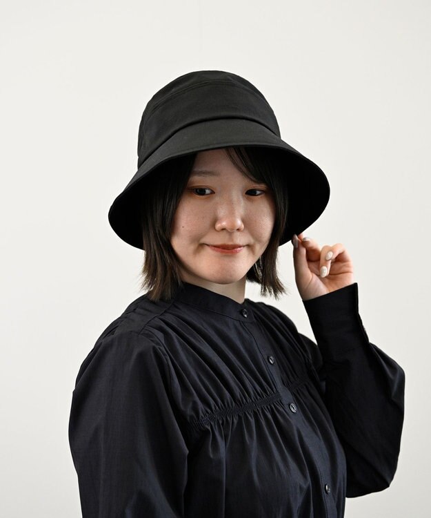 ATRENA コカゲル+ 花粉対策 バックギャザーダウン ブラック