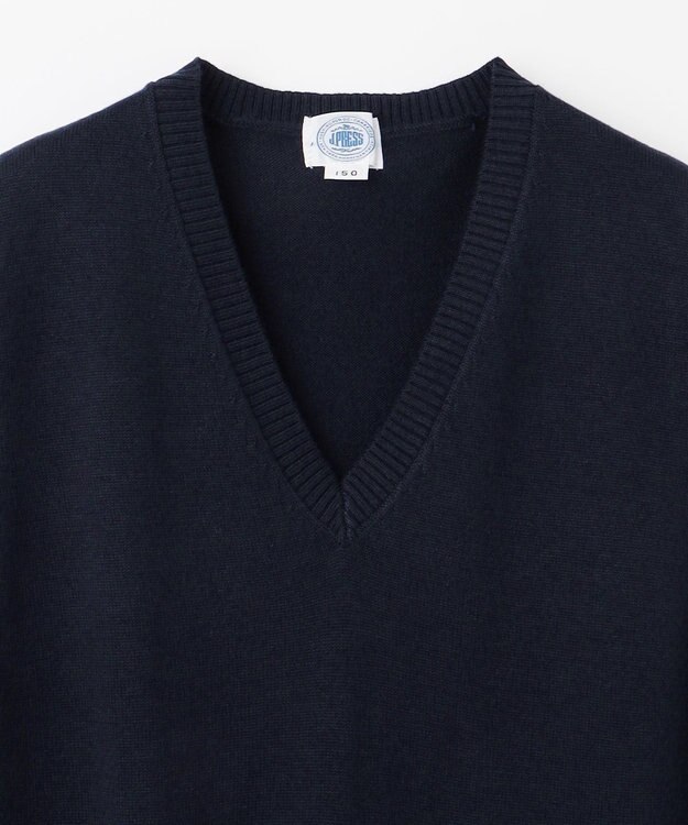 J.PRESS KIDS 【140-170cm】A/C ニット ベスト ネイビー系