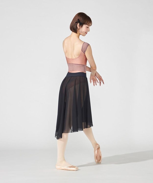 Chacott リハーサルスカート ブラック