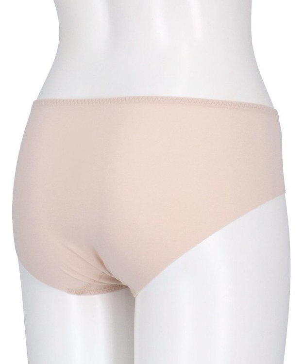 une nana cool 【リニューアル】364ブラ シンプル 綿混ショーツ ベージュ