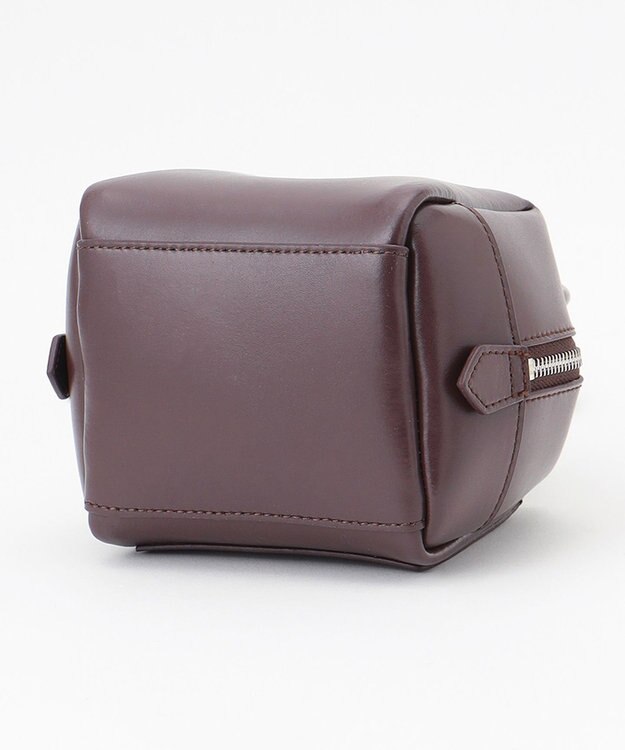 23区 【CLASSY.1月号掲載】YAHKI SOFT W FACE クロス ボディ バッグ プラム