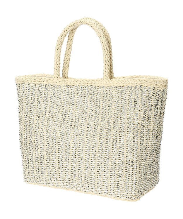 Green Parks ・ラメカゴバッグ Silver