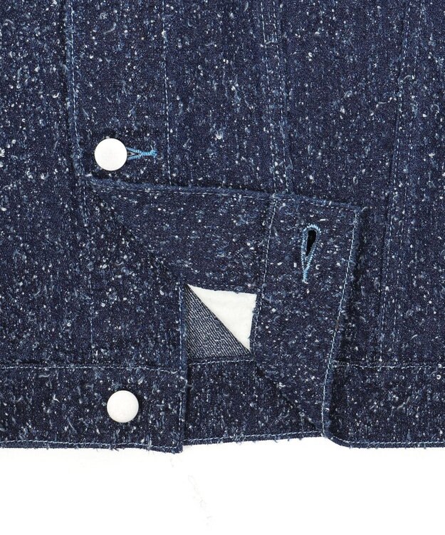 WEGO ネップデニムジャケット デニムインディゴ