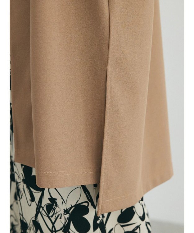 CRAFT STANDARD BOUTIQUE カットジョーゼットベスト Mocha