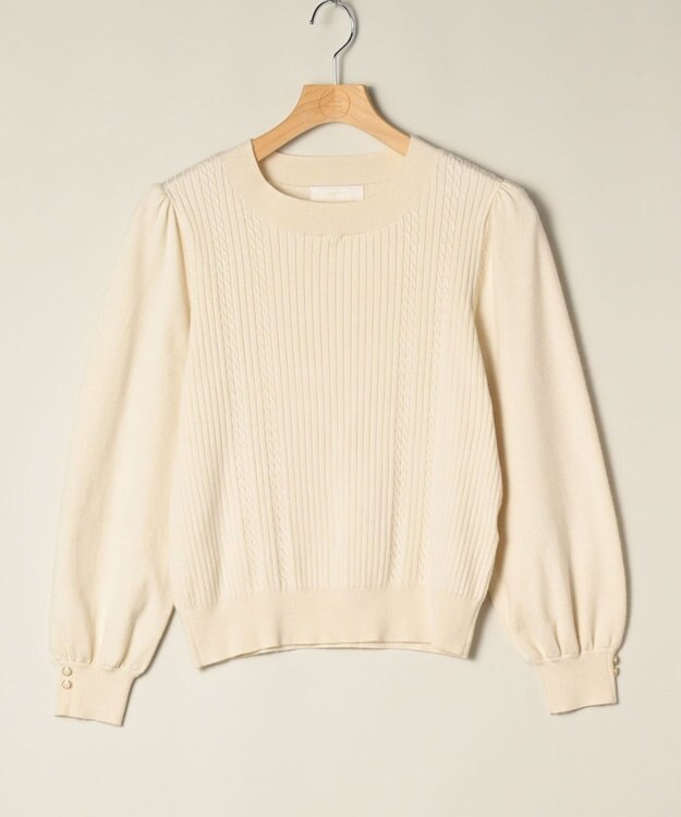 ONWARD Reuse Park 【any SiS】ニット秋冬 オフホワイト