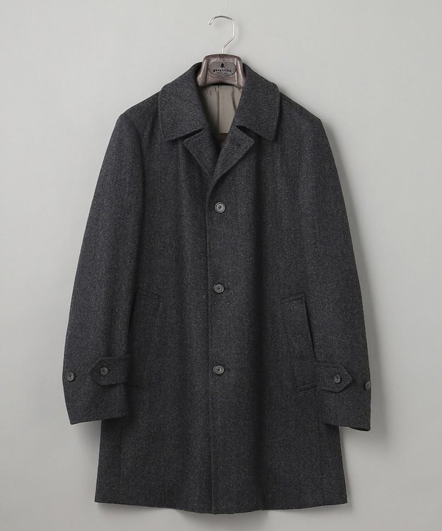 GOTAIRIKU ウールカシミヤビーバー_ステンカラー グレー系8