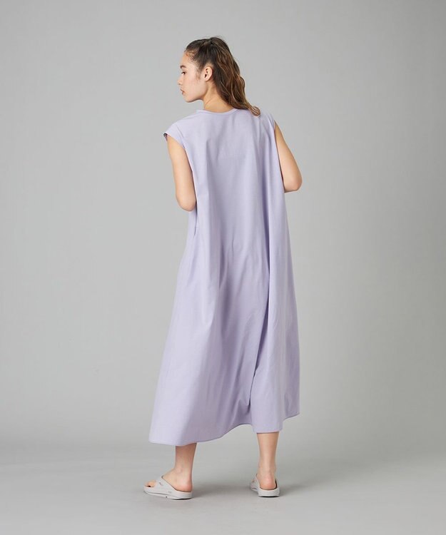 Chacott Chacott BALANCE EasyCare+ツイストワンピース モーブ