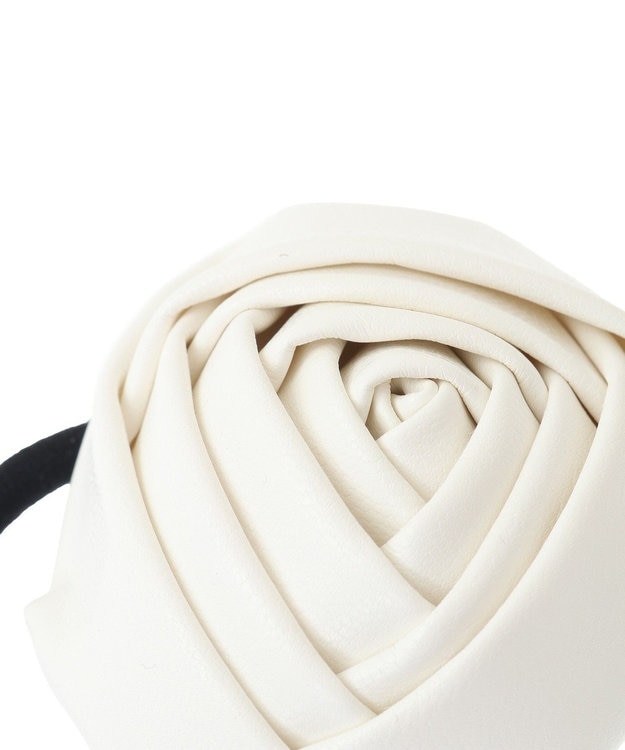 Green Parks ・ＨＡＬＦ　ＴＩＭＥ　フラワーヘアゴム Ivory