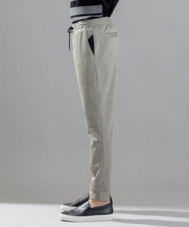 JOSEPH HOMME ハイゲージモックロディ / RIB ライトグレー系