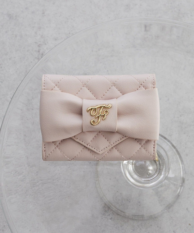 キルティングFリボンウォレット / Maison de FLEUR | ファッション通販