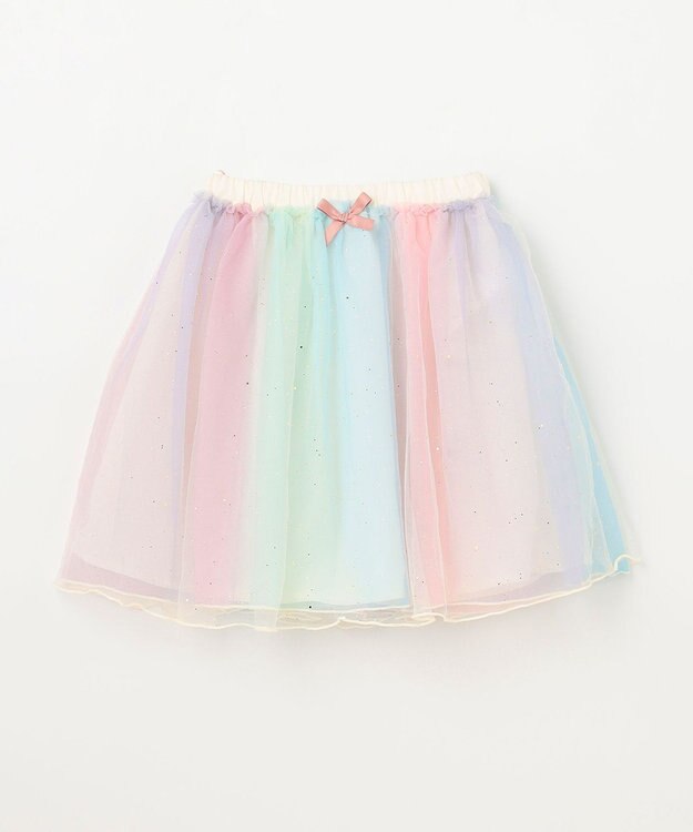 ANY KIDS チュール スカート レインボー