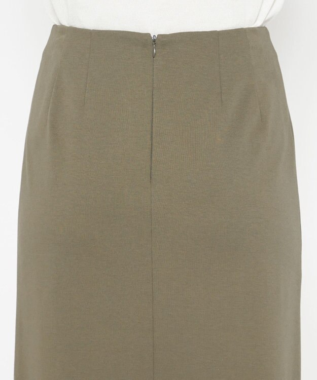 uncrave 【接触冷感・UVカット】ダブルフェイスジャージー スカート（uncrave STANDARD） オリーブ