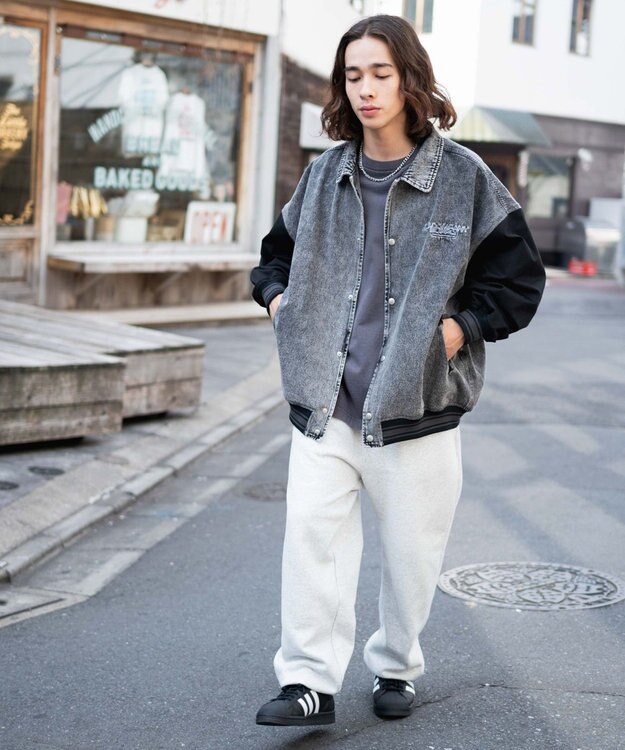 WEGO ヴィンテージスタジャン ブラックその他