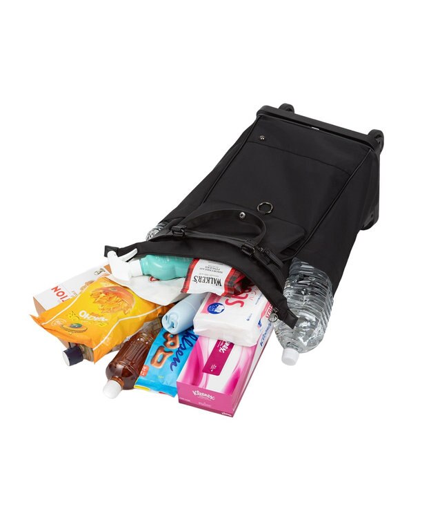 ACE BAGS & LUGGAGE soelte オートゥイユ お買い物キャリーバッグ 21L 機内持込 キャスターストッパー 36002 ソエルテ ブラック