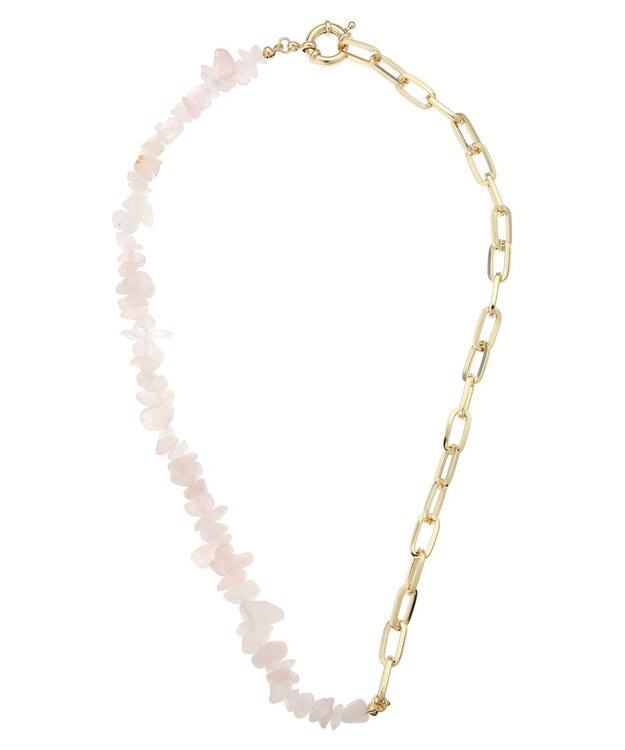 Green Parks ｅｖｅｒｙ　ｗａｌｋ．天然石ボリュームショートネックレス Gold