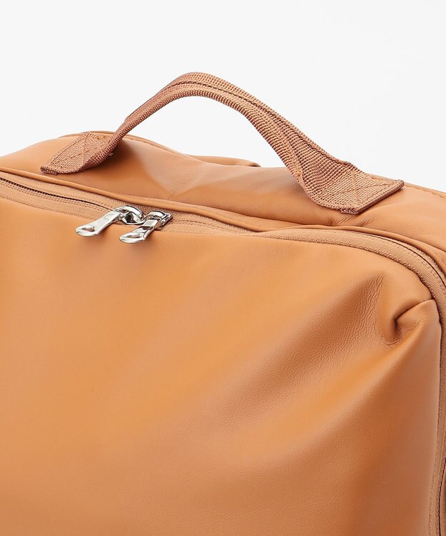 UNBILLION Otias スムースタイプ合皮ビジカジ３WAYバッグ キャメル