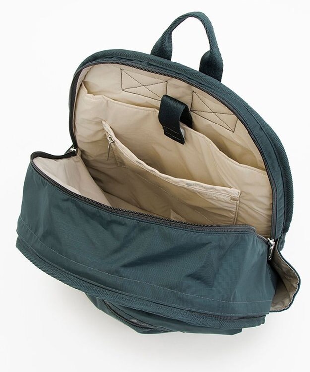 LeSportsac ROUTE BACKPACK/ミッドナイトグリーン ミッドナイトグリーン