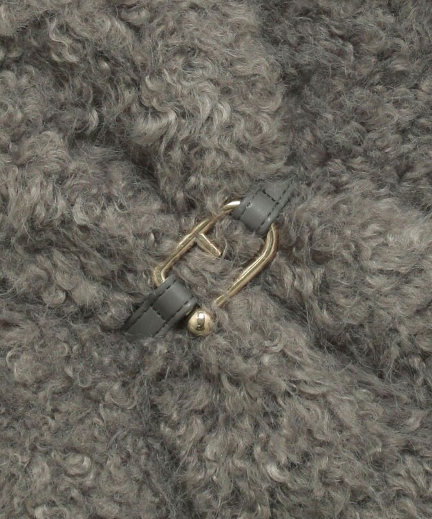 MOONBAT FURULA プードルファーマフラー グレー