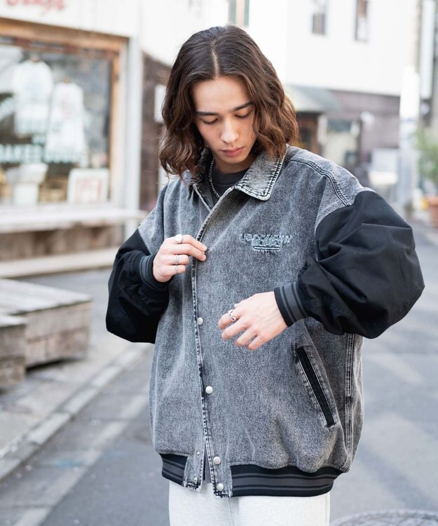 WEGO ヴィンテージスタジャン ブラックその他