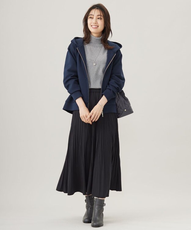 J.PRESS LADIES L 【ご好評につき新色追加！・WEB限定カラーあり・洗える】PRINCE タートルネック ニット トップグレー系