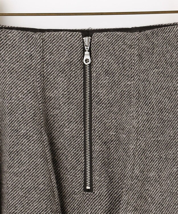 組曲 S シックツイード スカート ブラック系