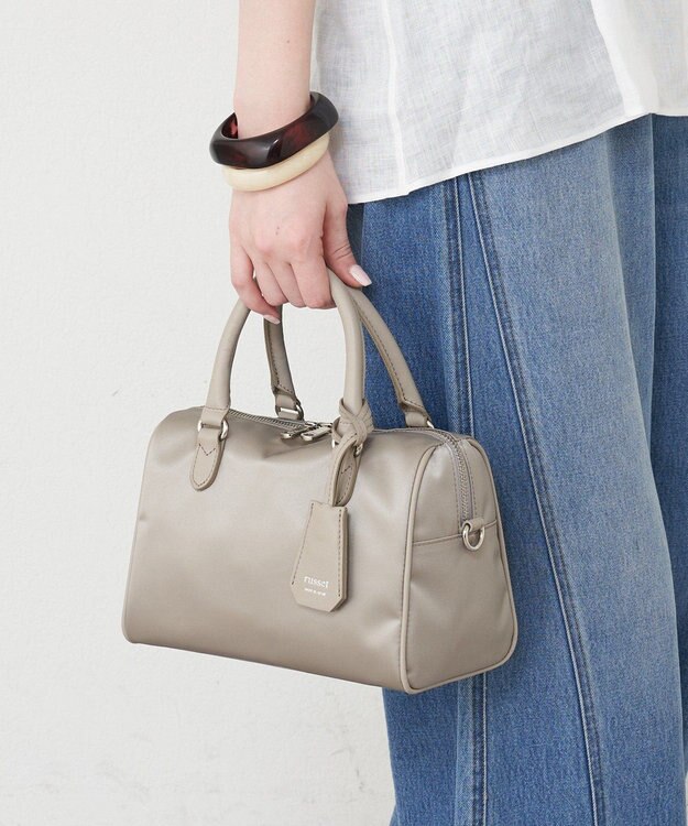 russet クラウズナイロン2WAYミニボストンバッグ(CE-1720-WEB) Gray